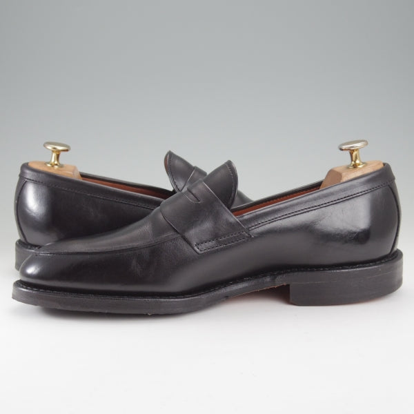 ほぼ未使用★(米)アレンエドモンズ 8D【貴重★ブルックスブラザーズ別注/BROOKS BROTHERS】コインローファー/黒/ALLEN EDMONDS★n682