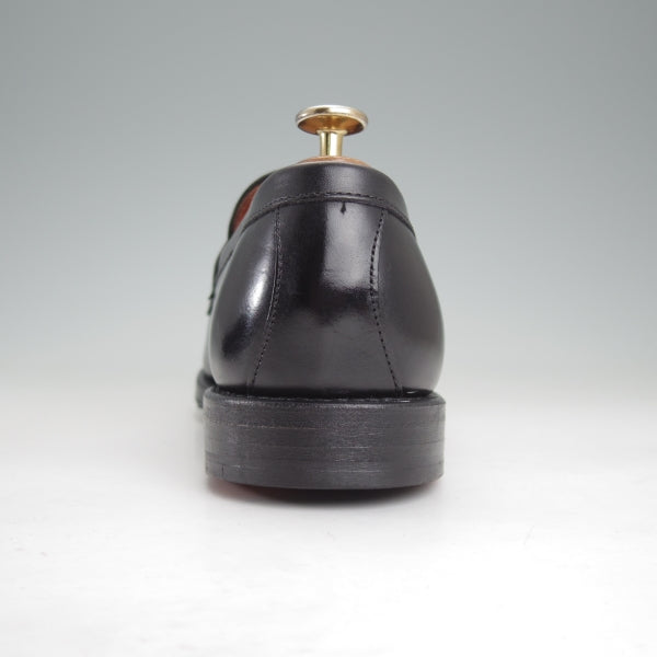 ほぼ未使用★(米)アレンエドモンズ 8D【貴重★ブルックスブラザーズ別注/BROOKS BROTHERS】コインローファー/黒/ALLEN EDMONDS★n682