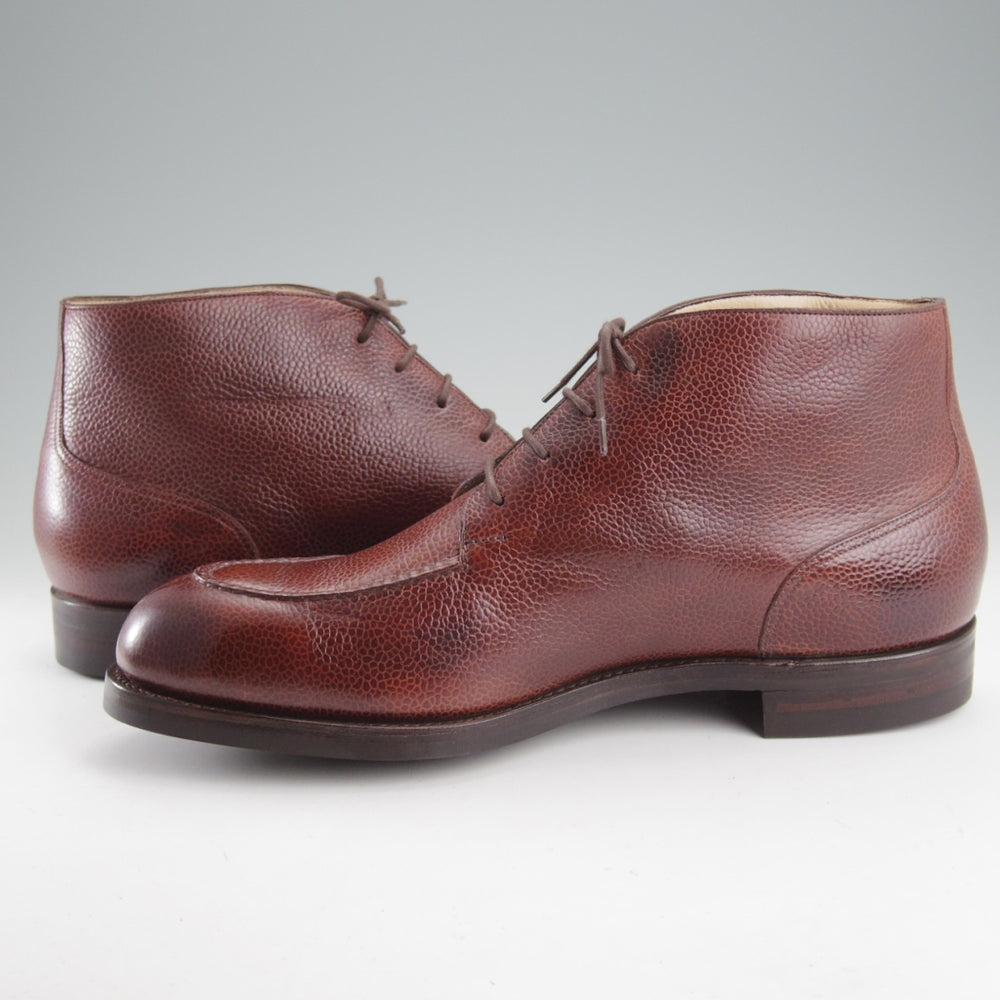 未使用★エドワードグリーン 9.5E【現行定価30万円以上★ドーバーのブーツタイプ/HALIFAX】505ラスト/Uチップ/赤茶/EDWARD GREEN★o172