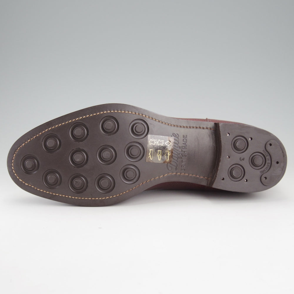 未使用★エドワードグリーン 9.5E【現行定価30万円以上★ドーバーのブーツタイプ/HALIFAX】505ラスト/Uチップ/赤茶/EDWARD GREEN★o172