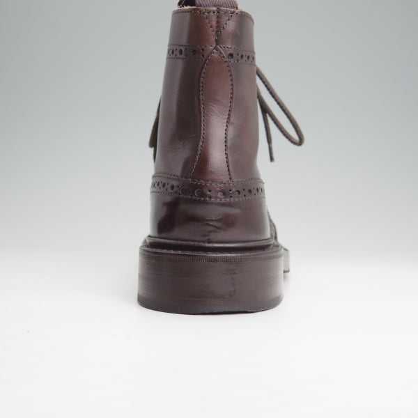 極美品★トリッカーズ SIZE 5【定価￥143,000-★STOW/エスプレッソバーニッシュ】5634/カントリーブーツ/カーフ/濃茶/Tricker's★n686