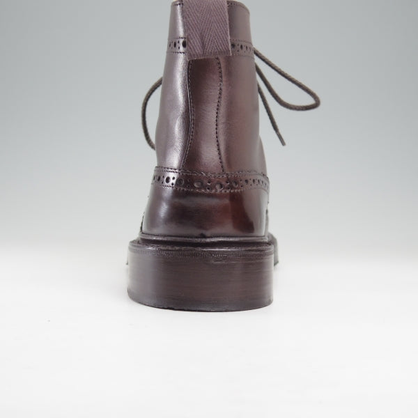 極美品★トリッカーズ SIZE 5【定価￥143,000-★STOW/エスプレッソバーニッシュ】5634/カントリーブーツ/カーフ/濃茶/Tricker's★n686