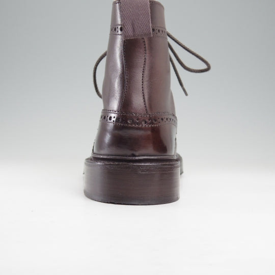 極美品★トリッカーズ SIZE 5【定価￥143,000-★STOW/エスプレッソバーニッシュ】5634/カントリーブーツ/カーフ/濃茶/Tricker's★n686