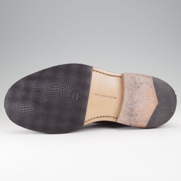 極美品★トリッカーズ SIZE 5【定価￥143,000-★STOW/エスプレッソバーニッシュ】5634/カントリーブーツ/カーフ/濃茶/Tricker's★n686