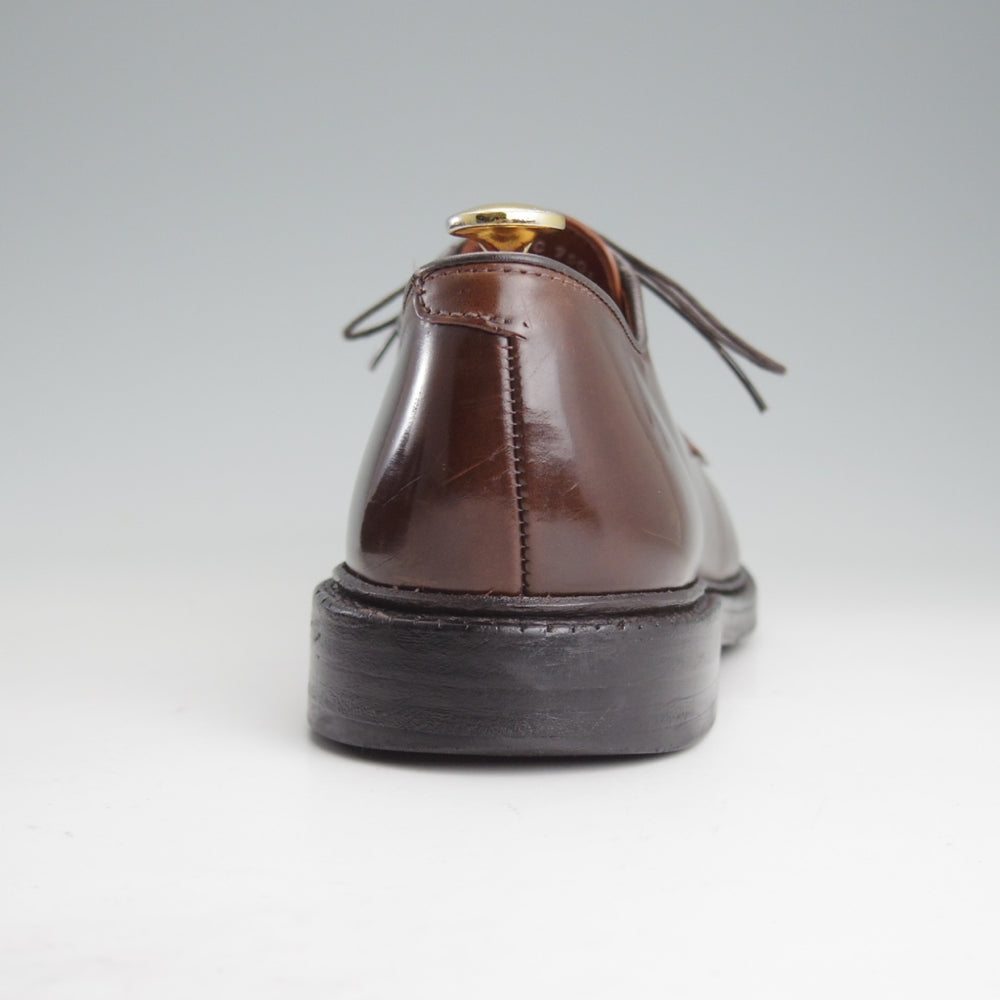 ★(米)アレンエドモンズ 10C【現行定価24万円程度★コードバン/ブラウン色/Leeds】リーズ/プレーントゥ/濃茶/メンズ/ALLEN EDMONDS★o729