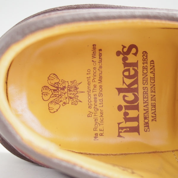 極上★トリッカーズ SIZE 6【定価￥132,000-★コマンドソール仕様/MATLOCK】ストレートチップ/M6896/ZUG/濃茶/Tricker's★n171