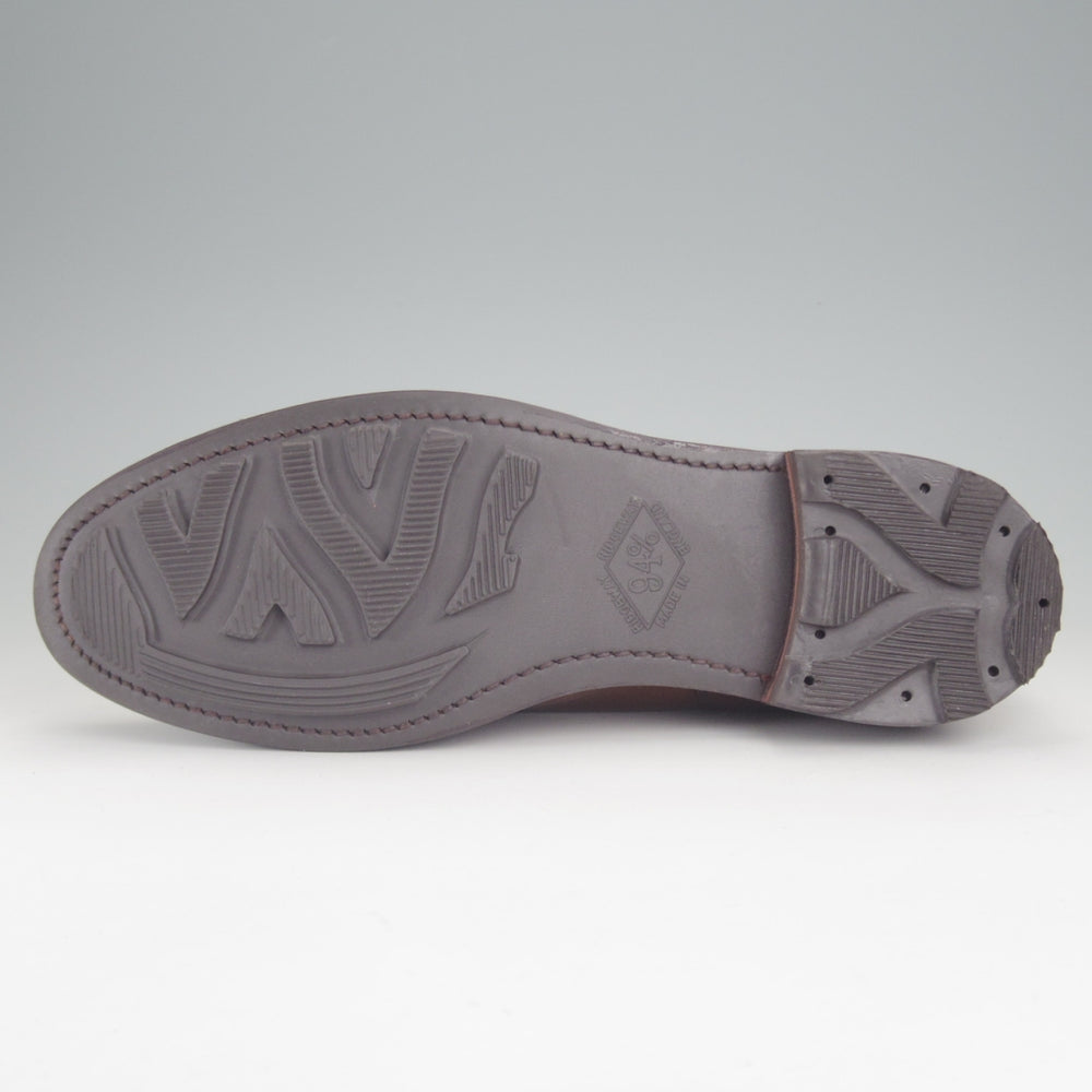 極美品★クロケット&ジョーンズ 8.5E【定価￥154,000-★モールトン/MORETON/リッジウェイソール】292ラスト/Uチップ/カーフ/濃茶/メンズ★p309