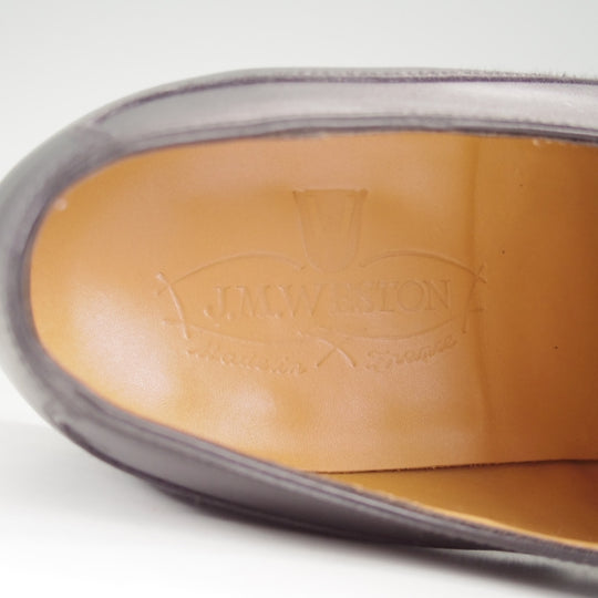 極美品★J.M.ウエストン 7.5D【定価￥176,000-★ゴルフ/GOLF】641/31ラスト/Uチップ/黒/Weston/ウェストン★n688