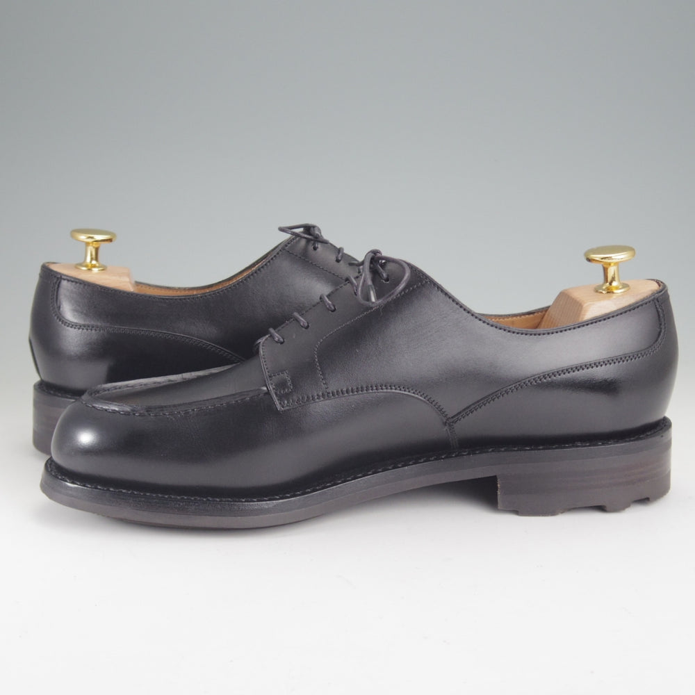 美品★J.M.ウエストン 7C【定価￥187,000-★ゴルフ/GOLF】641/31ラスト/Uチップ/ボックスカーフ/黒/メンズ/Weston/ウェストン★p310