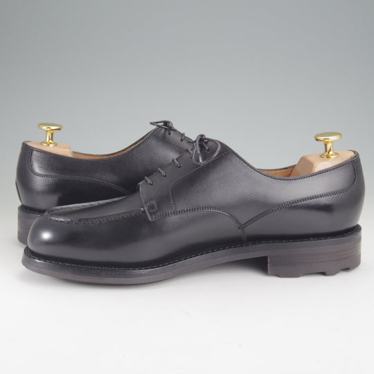 美品★J.M.ウエストン 7C【定価￥187,000-★ゴルフ/GOLF】641/31ラスト/Uチップ/ボックスカーフ/黒/メンズ/Weston/ウェストン★p310