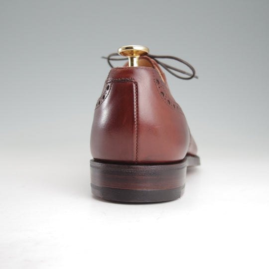 未使用★クロケット&ジョーンズ 6E【定価￥148,500-★マスターロイド/SURREY/ハンドグレード】カーフ/茶/メンズ/Crockett&Jones★o733