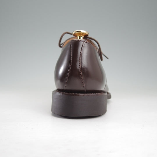 極美品★(英)アルフレッド・サージェント 6F【貴重★(仏)BOWEN別注/ストレートチップ】ポリッシュレザー/濃茶/ALFRED SARGENT★n692