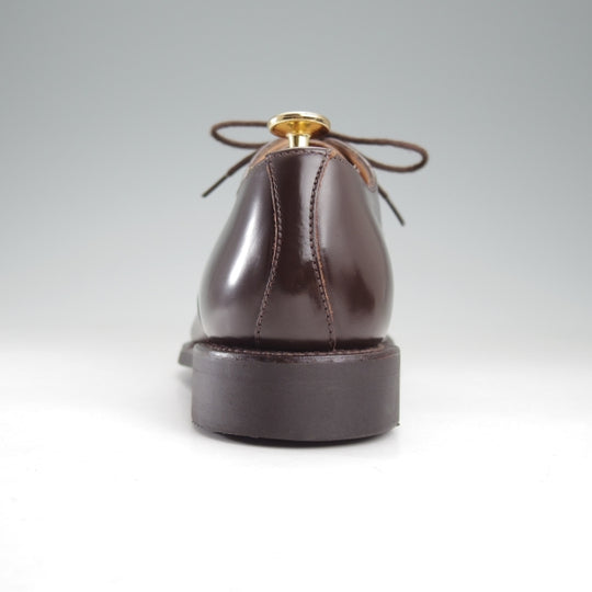 極美品★(英)アルフレッド・サージェント 6F【貴重★(仏)BOWEN別注/ストレートチップ】ポリッシュレザー/濃茶/ALFRED SARGENT★n692