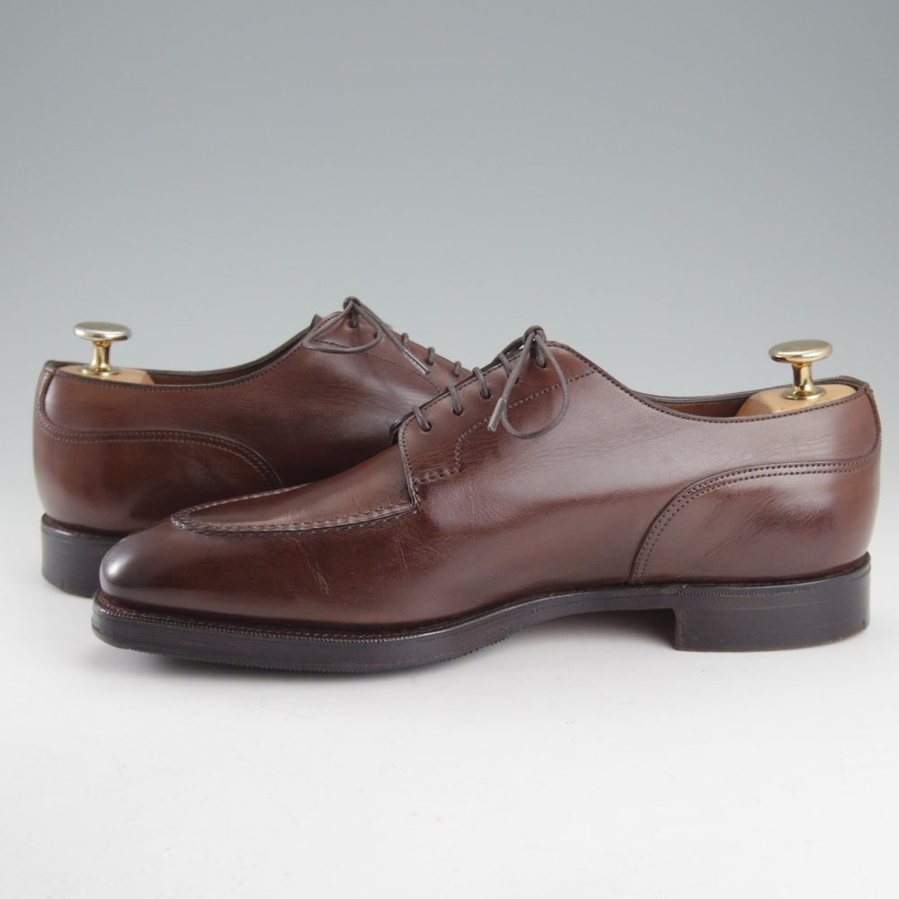 極上★エドワードグリーン 6E【現行定価￥324,500-★DOVER/ドーバー/606ラスト】Uチップ/カーフ/濃茶/メンズ/EDWARD GREEN★o736