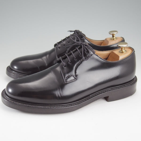 極上★チャーチ 70F/UK7【定価￥181,500-★SHANNON/シャノン】103ラスト/プレーントゥ/黒/メンズ/Church's★n693