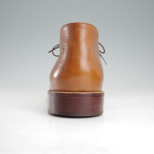★(伊)シルヴァノ・ラッタンジ SIZE 8【高額★オーダー品/ハンドソーンウェルテッド製法】チャッカブーツ/薄茶/Silvano Lattanzi★o180