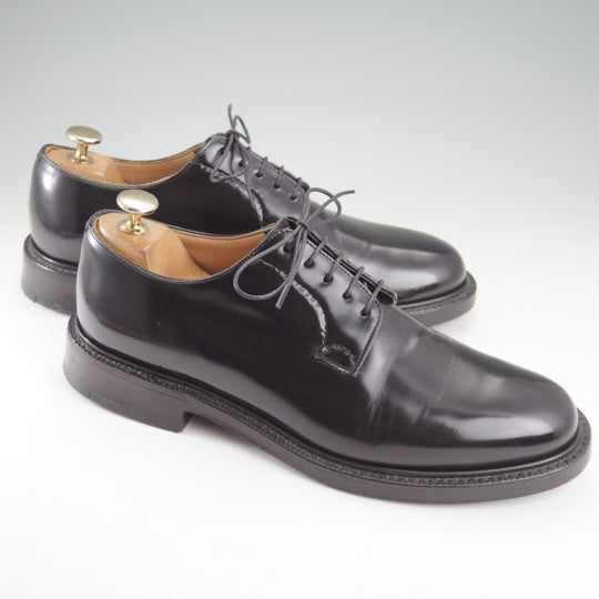 極上★チャーチ 70F/UK7【定価￥181,500-★SHANNON/シャノン】103ラスト/プレーントゥ/黒/メンズ/Church's★n693