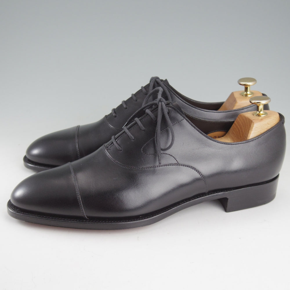 未使用★エドワードグリーン 8.5D【定価￥269,500-★チェルシー/CHELSEA/202ラスト】ストレートチップ/カーフ/黒/EDWARD GREEN★o737