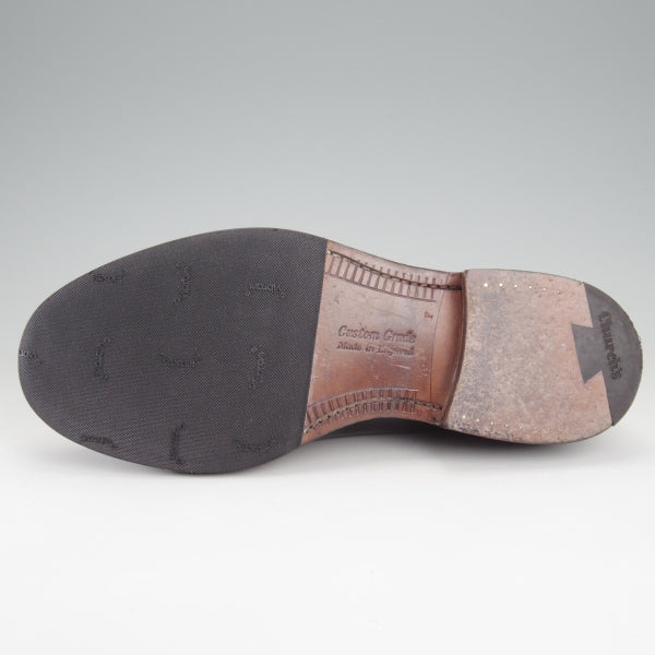 極上★チャーチ 70F/UK7【定価￥181,500-★SHANNON/シャノン】103ラスト/プレーントゥ/黒/メンズ/Church's★n693