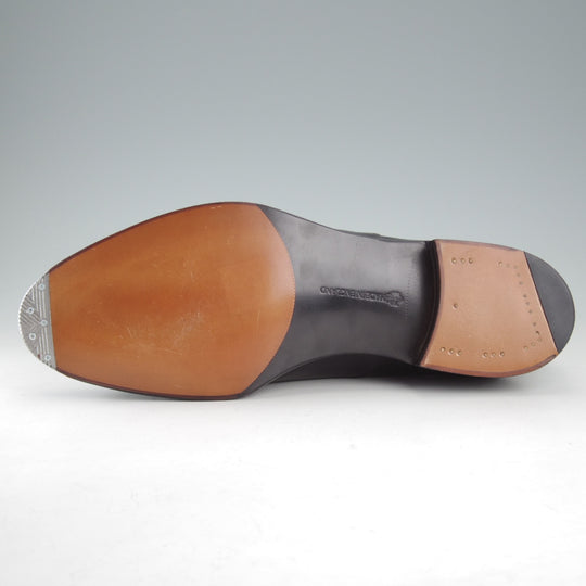 未使用★エドワードグリーン 8.5D【定価￥269,500-★チェルシー/CHELSEA/202ラスト】ストレートチップ/カーフ/黒/EDWARD GREEN★o737