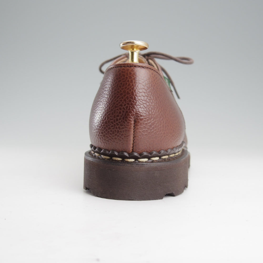 未使用★パラブーツ SIZE 42【定価￥94,600-★ミカエル/MICHAEL】チロリアンシューズ/グレインレザー/EBENE/濃茶/Paraboot★o181