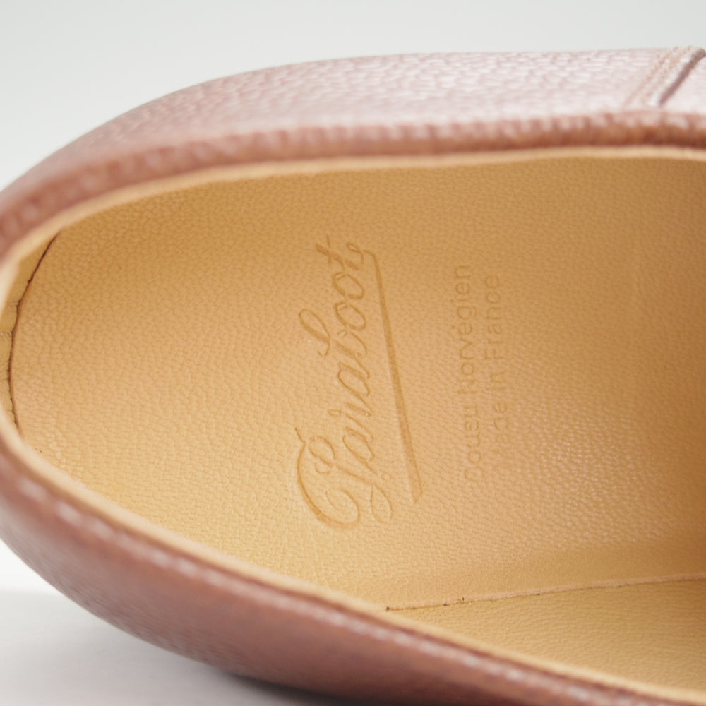 未使用★パラブーツ SIZE 42【定価￥94,600-★ミカエル/MICHAEL】チロリアンシューズ/グレインレザー/EBENE/濃茶/Paraboot★o181