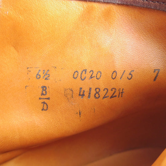 未使用★オールデン 6.5D【現行定価17万円以上★モディファイドラスト/トゥモローランド別注】41822H/ブーツ/スエード/茶/ALDEN★o743