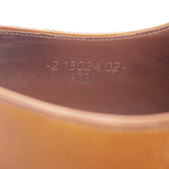 極上★(スペイン製)カルミナ SIZE 6.5【定価￥94,600-★パンチドキャップトゥ/80201】RAINラスト/ベガノカーフ/茶/CARMINA★p316