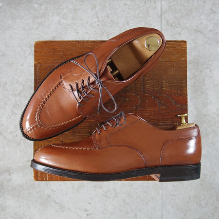 未使用★オールデン 6.5E【現行定価17万円以上★NST/ノルウィージャンフロント/962】アバディーンラスト/Uチップ/カーフ/茶/ALDEN★o744