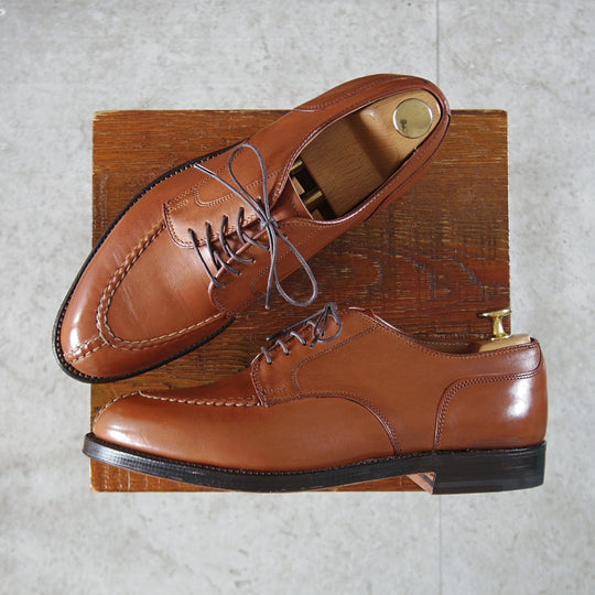 未使用★オールデン 6.5E【現行定価17万円以上★NST/ノルウィージャンフロント/962】アバディーンラスト/Uチップ/カーフ/茶/ALDEN★o744