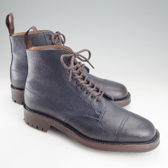 未使用★(英)チーニー 7F【定価￥104,500-★ブーツ版ケンゴン/ヴェルトショーン製法】PENNINE 2 C/コマンドソール/紺/CHEANEY★o182