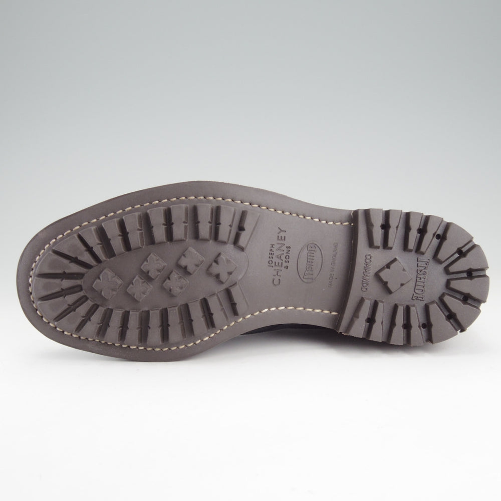 未使用★(英)チーニー 7F【定価￥104,500-★ブーツ版ケンゴン/ヴェルトショーン製法】PENNINE 2 C/コマンドソール/紺/CHEANEY★o182