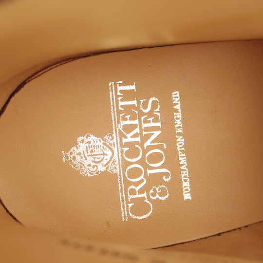 ほぼ未使用★クロケット&ジョーンズ 7E【定価￥104,500-★ダイナイトソール/TETBURY】348ラスト/チャッカブーツ/スエード/濃茶★o187