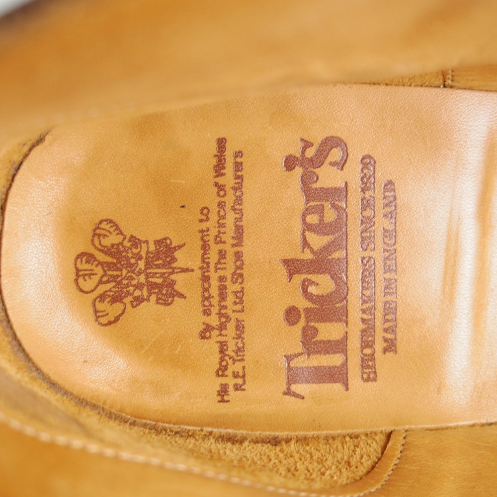 極上★トリッカーズ SIZE 8.5【定価￥143,000-★ダイナイトソール仕様/モンキーブーツ】Ethan/M6077/カーフ/黒/メンズ/Tricker's★o188