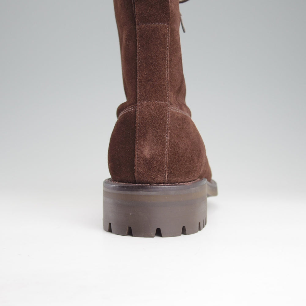 未使用★クロケット&ジョーンズ 6.5E【現行定価10万円以上★RADNOR/レースアップブーツ】228ラスト/スエード/濃茶/Crockett&Jones★o740