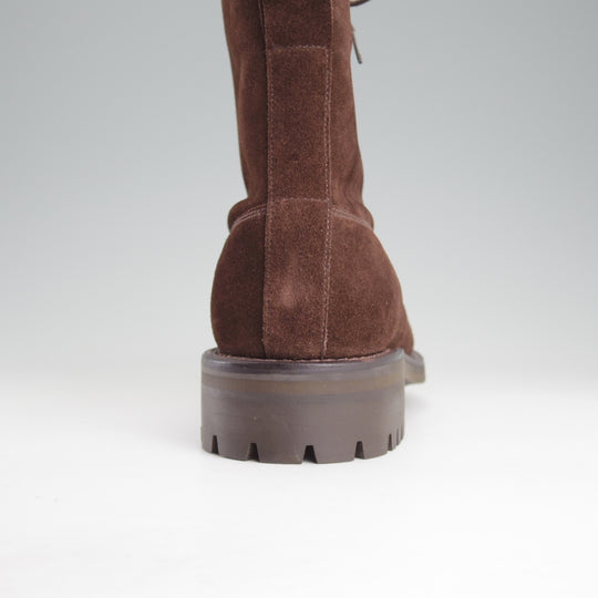 未使用★クロケット&ジョーンズ 6.5E【現行定価10万円以上★RADNOR/レースアップブーツ】228ラスト/スエード/濃茶/Crockett&Jones★o740