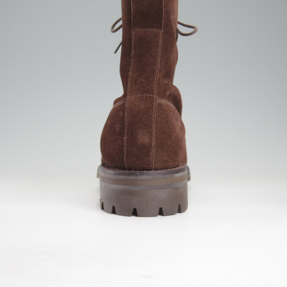 未使用★クロケット&ジョーンズ 6.5E【現行定価10万円以上★RADNOR/レースアップブーツ】228ラスト/スエード/濃茶/Crockett&Jones★o740