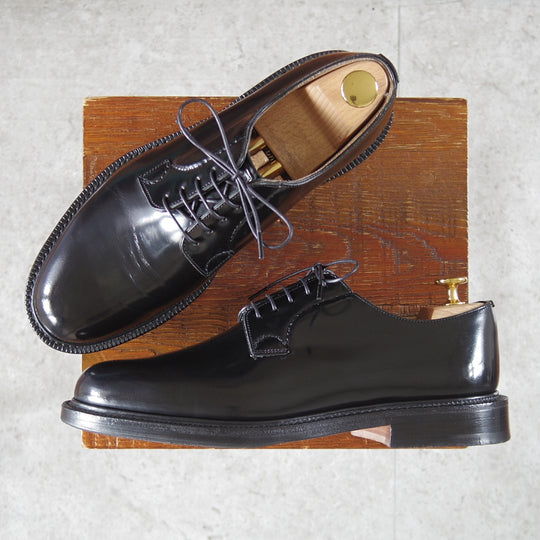 極美品★チャーチ 65F/UK6.5【定価￥192,500-★SHANNON/シャノン】103ラスト/プレーントゥ/黒/メンズ/Church's★o184