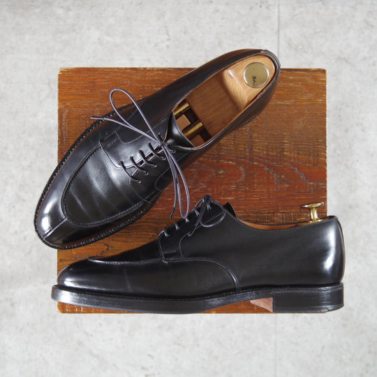 ★クロケット&ジョーンズ 6E【ロイドフットウェア別注★Uチップ/317ラスト】カーフ/黒/メンズ/Crockett&Jones★o186