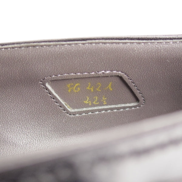 ★(伊)F.LLIジャコメッティ SIZE 42.5【定価￥121,000-★タッセルローファー/FG421】ROSSAラスト/カーフ/黒/メンズ/Giacometti★n696