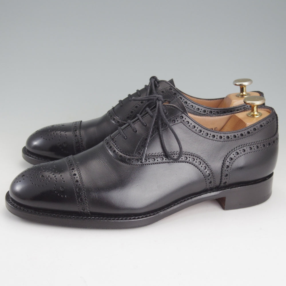 極上★(英)チーニー 6F【定価￥97,900-★WILFRED/ウィルフレッド】125ラスト/セミブローグ/カーフ/黒/メンズ/CHEANEY★p320