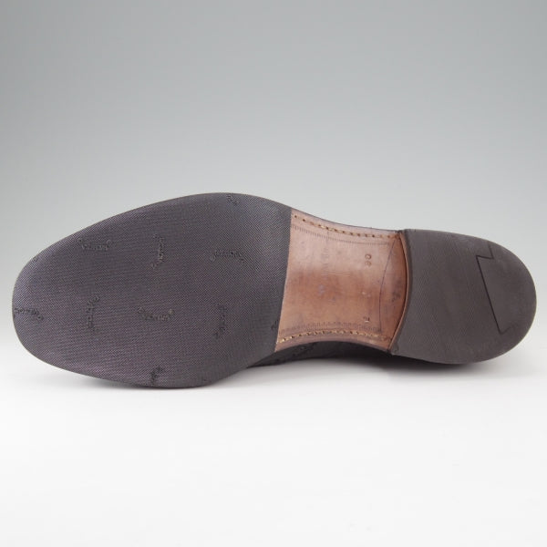 極上★チャーチ 90F/UK9【貴重★2都市ロゴ時代(～70's)/Simpson別注】81ラスト/フルブローグ/シボ革/黒/メンズ/Church's★n697