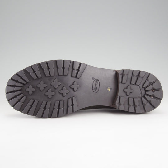 極上★(伊)F.LLIジャコメッティ SIZE 40【定価￥137,500-★マルモラーダ/ノルベジェーゼ製法/FG119】チロリアンシューズ/深緑★o742