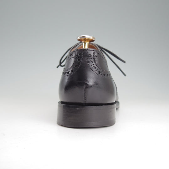 極上★(英)チーニー 6F【定価￥97,900-★WILFRED/ウィルフレッド】125ラスト/セミブローグ/カーフ/黒/メンズ/CHEANEY★p320