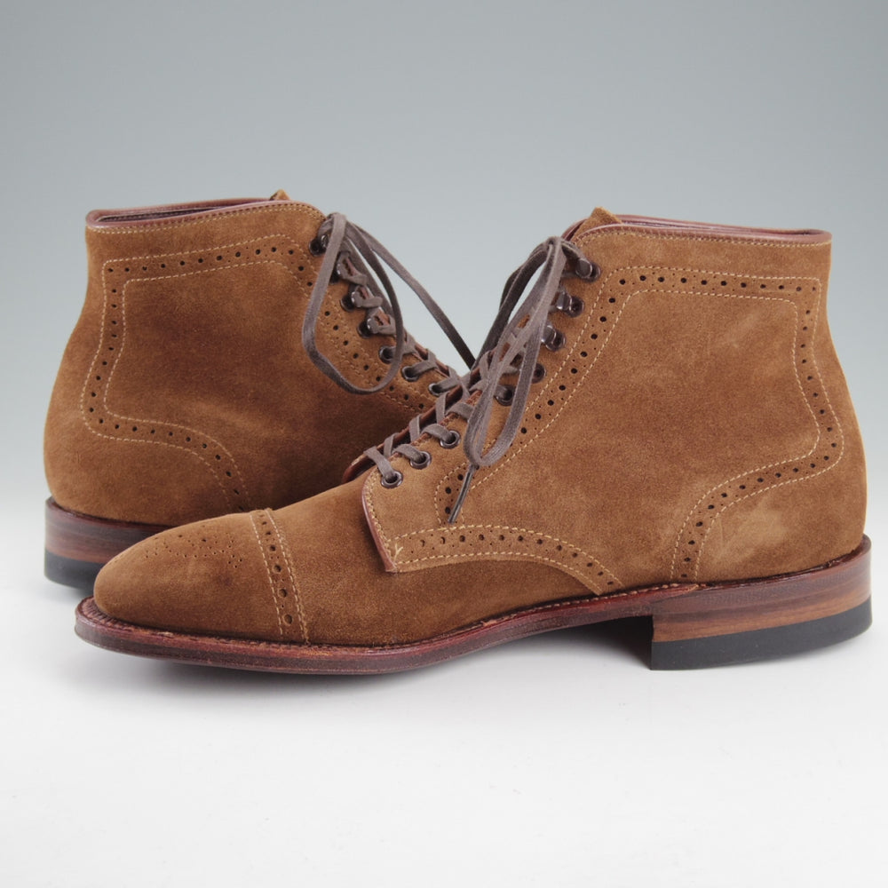 未使用★オールデン 6.5D【現行定価17万円以上★モディファイドラスト/トゥモローランド別注】41822H/ブーツ/スエード/茶/ALDEN★o743