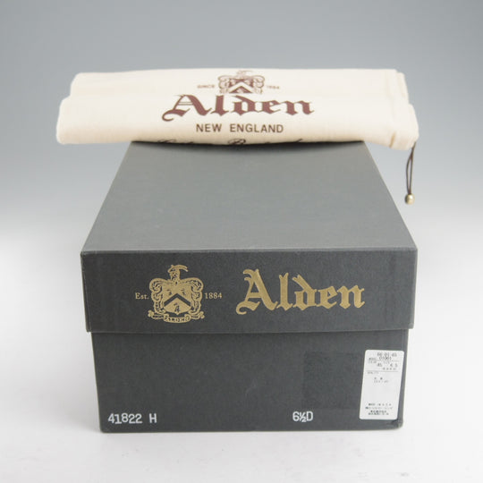 未使用★オールデン 6.5D【現行定価17万円以上★モディファイドラスト/トゥモローランド別注】41822H/ブーツ/スエード/茶/ALDEN★o743