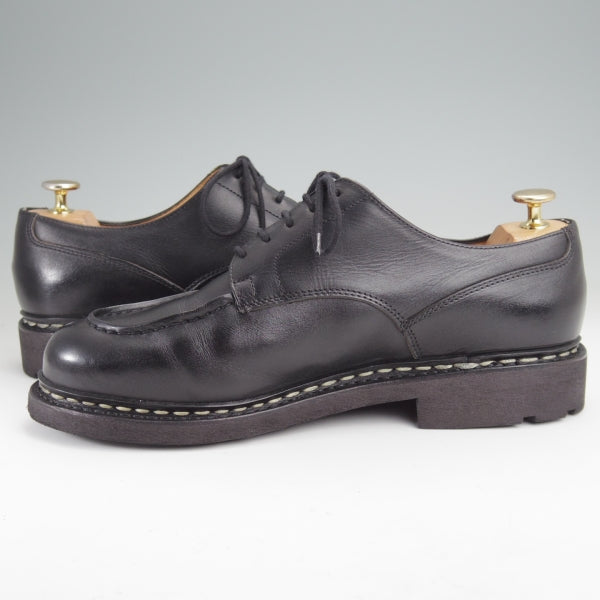 極上★パラブーツ SIZE 8【定価￥96,800-★シャンボード/CHAMBORD】リスレザー/TEXソール/Uチップ/NOIR/黒/メンズ/Paraboot★n184