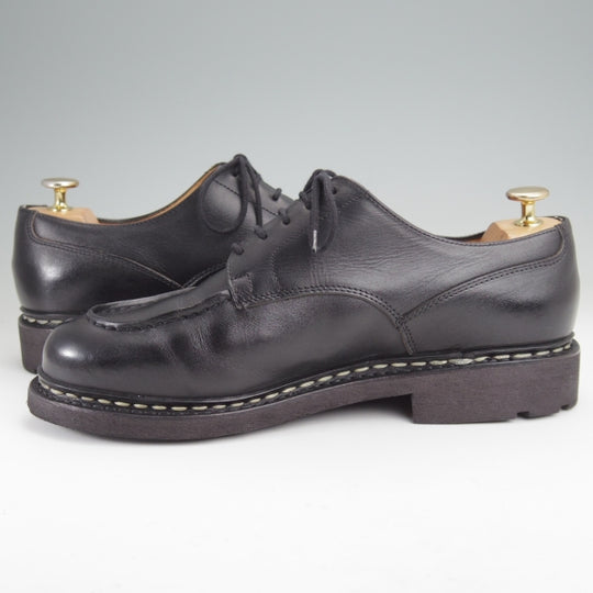 極上★パラブーツ SIZE 8【定価￥96,800-★シャンボード/CHAMBORD】リスレザー/TEXソール/Uチップ/NOIR/黒/メンズ/Paraboot★n184