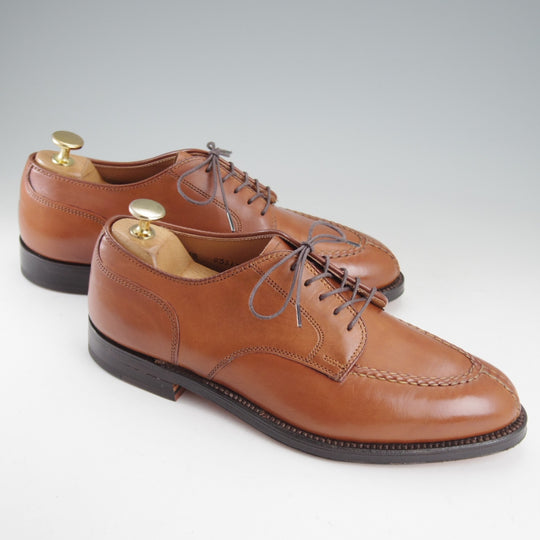 未使用★オールデン 6.5E【現行定価17万円以上★NST/ノルウィージャンフロント/962】アバディーンラスト/Uチップ/カーフ/茶/ALDEN★o744