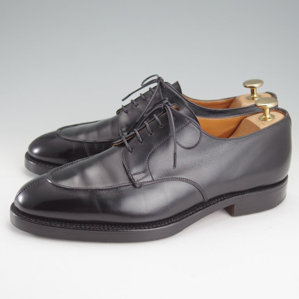 ★クロケット&ジョーンズ 6E【ロイドフットウェア別注★Uチップ/317ラスト】カーフ/黒/メンズ/Crockett&Jones★o186